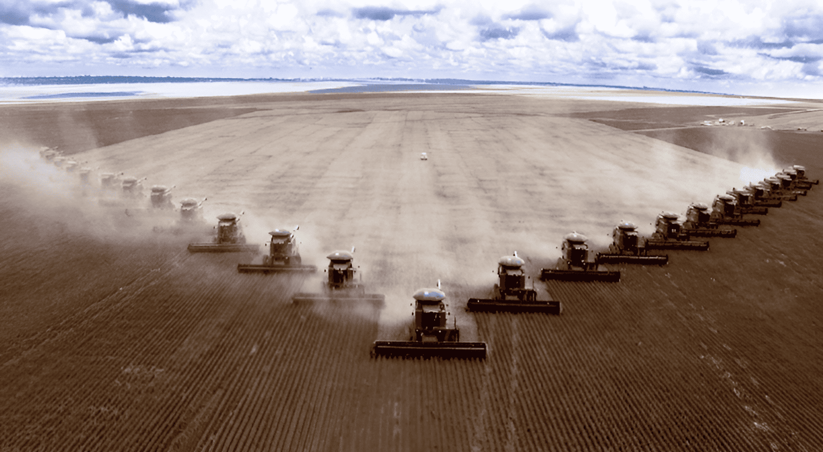 illustration of food systems under pressure from limited land and water resources