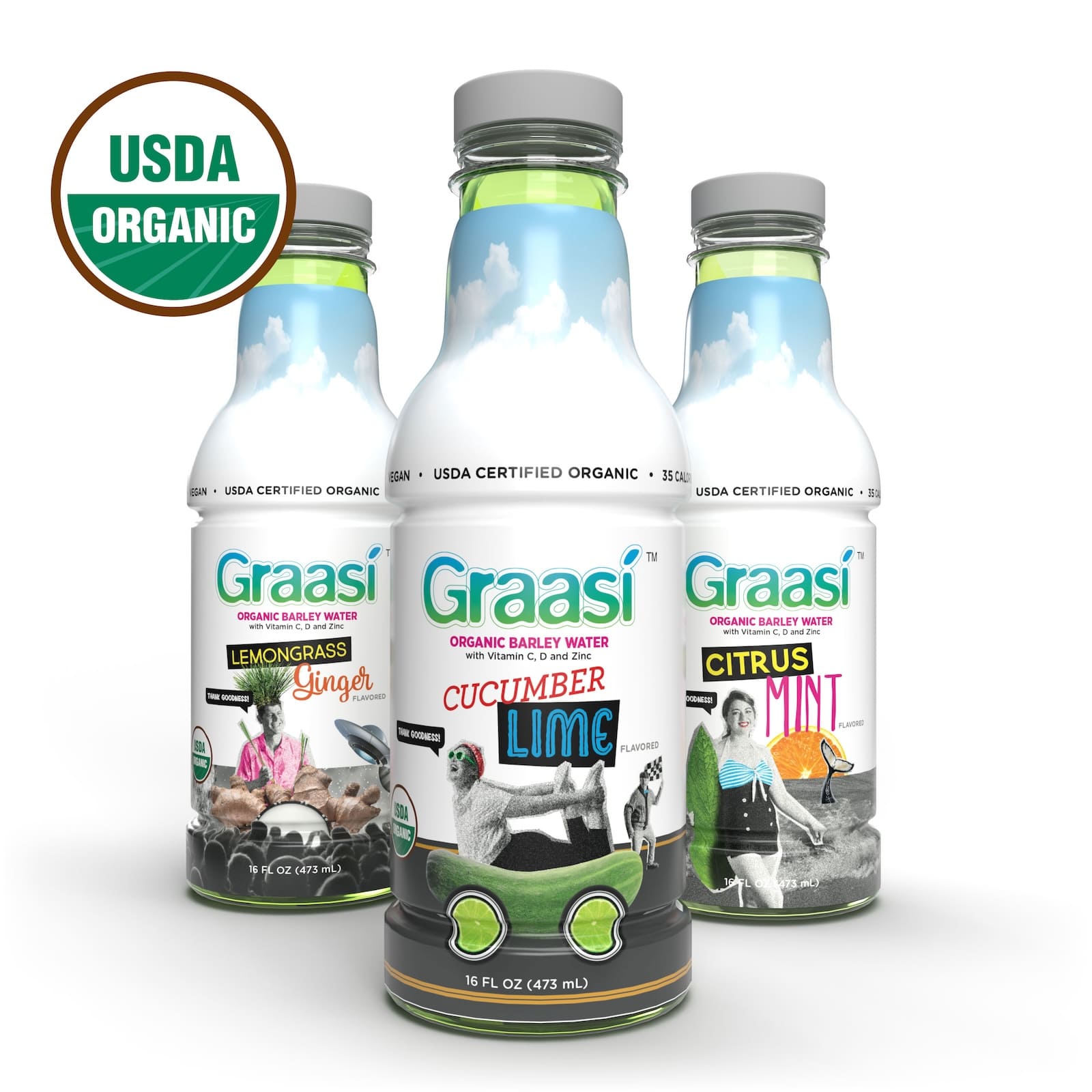 Graasi: Organic Barley Water