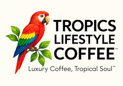 Tropics Lifestyle Coffee — Luxury Coffee, Tropical Soul — Cancer Bites Sponsor